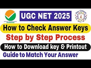 UGC NET Answer keys kaise check kare? | How to Check & Challenge Answer keys? | UGC NET 2025