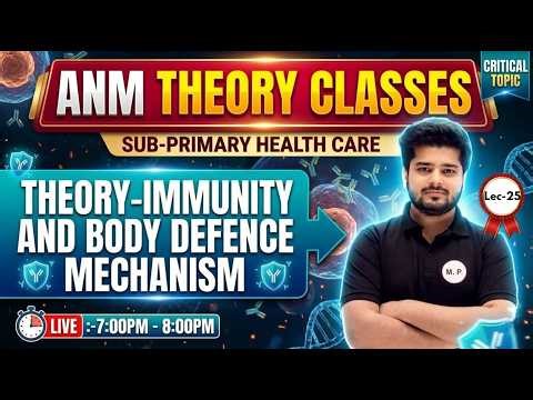 ANM Exam Guaranteed Questions 💯 | Immunity & Body Defence Mechanism | Lec-25