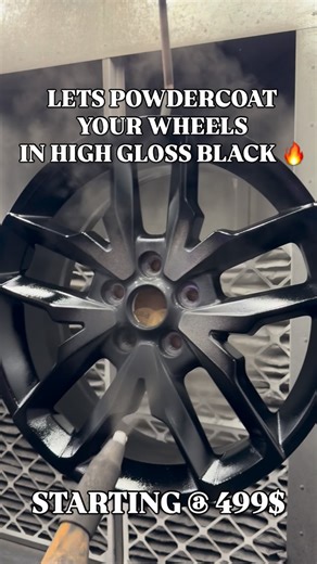 Vinyl Wrap Tint Rim Repair Powdercoating Professionals on Instagram: "HIGH GLOSS BLACK COATING! We Offer : Wheel Repair & Powdercoating All Parts Powdercoating New Wheel & Tire Sales Caliper Painting & Powdercoating Brake Service & Parts Ceramic Coating Paint Protection Film Vinyl Wrap Full Chrome Deletes Suspension Sales & Installations Auto Body & Painting Window Tinting Tail Light Tinting Front Lip & Side Skirt / Diffuser Packages Payment Plan Option Much More ! 725 3rd ave brooklyn ny 11232