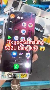Samsung S23 Ultra Đang Dùng Tự Nhiên Bị Sọc? Nguyên Nhân & Thời Điểm Vàng Để Fix Sọc Bằng Laser