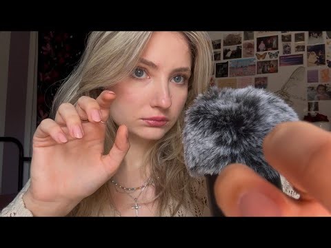 ASMR | 15 minutes of invisible scratching and pulling away negativity | close whispers