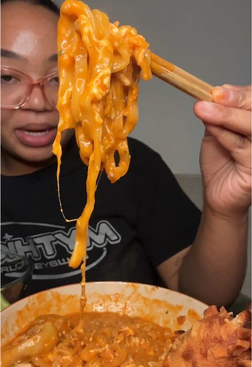 Buldak Ramen Mukbang: ASMR Eating Experience