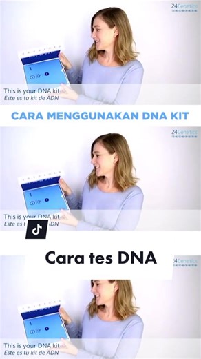 CARA MENGGUNANAN DNA TEST KIT 24GENETICS Ini adalah step by step dari Test Kit yang akan kami kirimkan untuk kamu. Test Kit yang di contoh ini menggunakan saliva (air liur) ya #tesdna #fyp #fypdongggggggg #kesehatan
