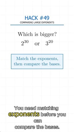 SAT Large Exponent Trick