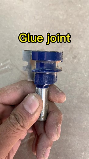 Broca para router Glue Joint | En el taller de carpintería de Manuel Carmona