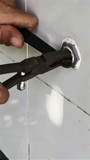 "Stuck Bolt Removal Hack | Easy Plumbing Fix Using Simple Tools