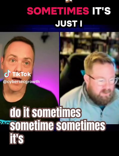 Sometimes hacking is just hacking for fun. Right? #podcast #cybersecurity