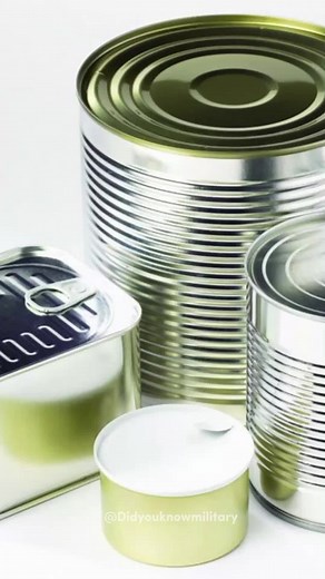 Cans invented in the Military #military