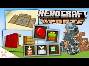 MINECRAFT HERDCRAFT SNAPSHOT: FLOOR CRAFTING, NEW TOOLS + THE COMBAT UPDATE!