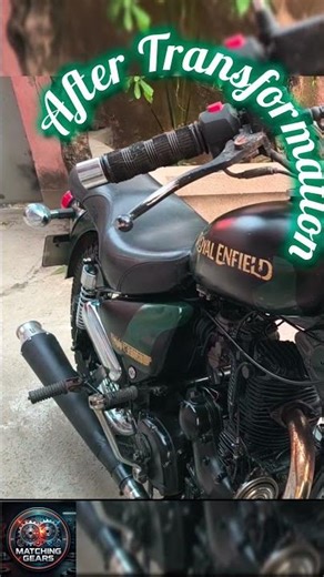 Coolest Transformation of ROYAL ENFIELD AVL THUNDERBIRD 350| 💥🔥🌟✨#royalenfield #royalenfieldbullet