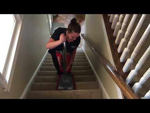 Vacuuming & Mopping Stairs