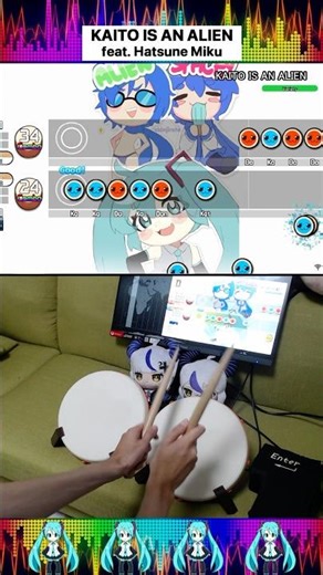 KAITO IS AN ALIEN 👽🎉 - feat. Hatsune Miku & Kaito [Osu] 🥁