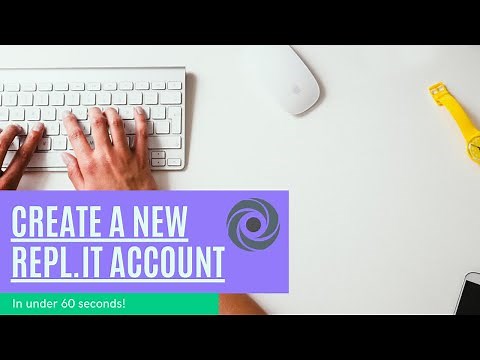How to Create a Repl.it User Account