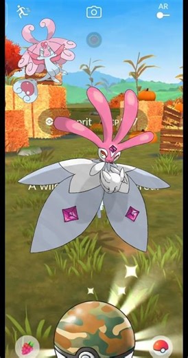 Suddenly! Mesprit😈 appeared in wild & caught with critical catch in Pokemon Go. #pokemongo