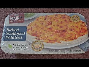 Costco Sale Item Review Reser's Main St Bistro Baked Scalloped Potatoes Potato Taste Test