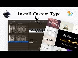 How to download fonts to inkscape (Creative Expansion)