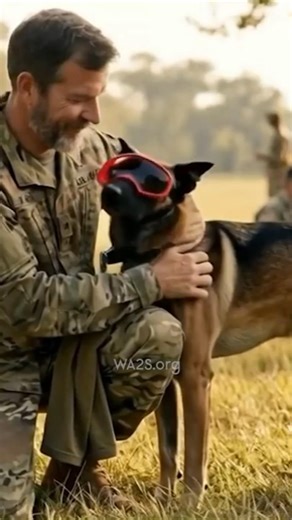 After 2 Years Dog Still Finds Soldier In A Crowd Blindfolded