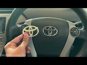 How to Replace the Toyota Steering Wheel Logo (Easy Step-by-Step Guide)