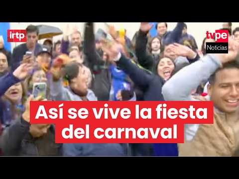 Cutervo arranca el Domingo Loco con lluvia, baile y 101 años de tradición
