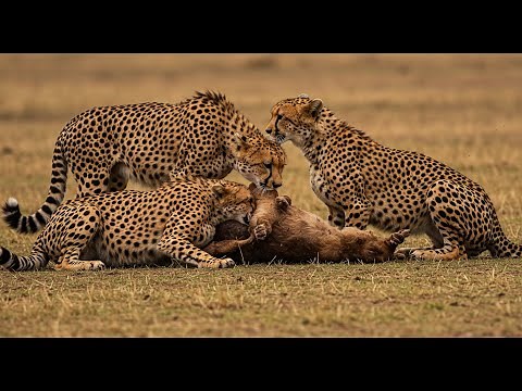 How Cheetahs Eat