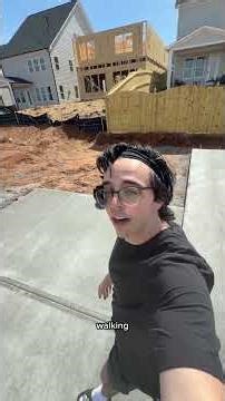 We got concrete!!! 😝😝 #savingmoney #firsthome #progress #downpayment #buildingahome
