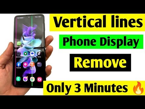 📵how to fix vertical line on phone screen | vertical line on mobile screen | vertical line on screen