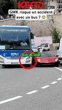 GMK WAS DANGEROUS ON THE ROAD WITH THAT BUS? 😨(Who's wrong?) #shorts #drama #gmk #monaco #tiktok
