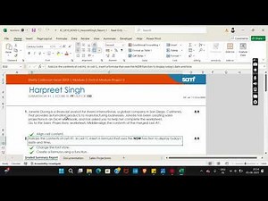 Shelly Cashman Excel 2019 | Module 3: End of Module Project 2 | Avero International #shellycashman