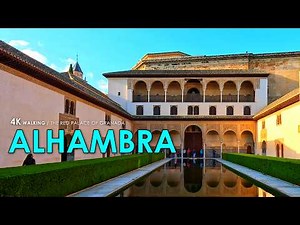 Alhambra Palace Spain: A Majestic Journey | 4K Walking Tour