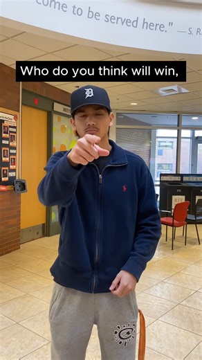 NTID Student Life Team on Instagram: "Happy Friday! The Super Bowl is coming up very soon! Who do you think will win — the Seahawks or the Patriots🏈? Comment below! #ritntid #RIT #NTIDSLT #NTID - - - - - [Video Description: At the start of the video, a man appears wearing a blue cap, blue jacket, and gray sweatpants. He uses sign language to talk to the camera and asks the question, “Who will win, the Seahawks or the Patriots?” A football then flies toward him, and he catches it, showing it to 