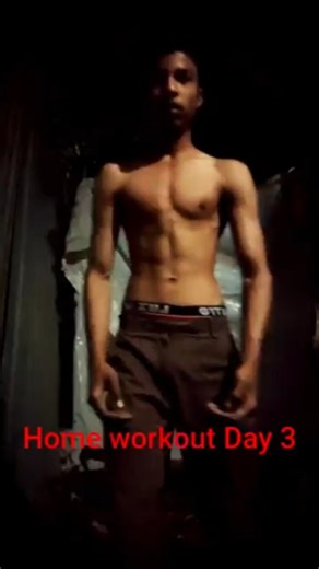 Home workout Day 3💪