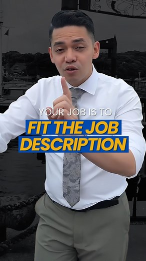 401K views · 10K reactions | YOUR JOB IS TO FIT THE JOB DESCRIPTION | Mix Jose | Facebook