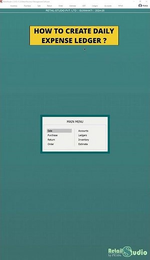 How to Create Daily Expense Ledger