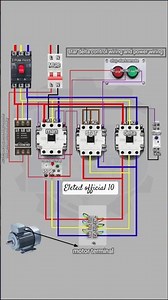 wiring⚡diagram 2 type star-delta motor starting system#youtube#vairal#industrial#stardeltaconnection