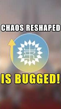 Chaos Reshaped Has a MAJOR BUG RIGHT NOW! #destiny2