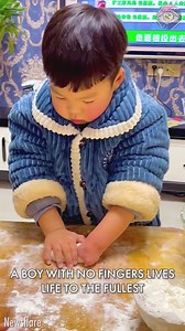 His mom says her boy was born that way because he protected her from a dinosaur 😅 | Bright Side