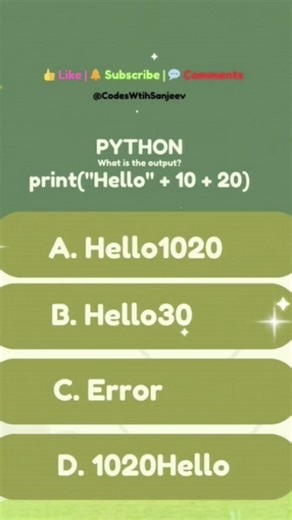 ‪@CodesWithSanjeev‬ #pythonprogramming #python #shortvideo #shorts