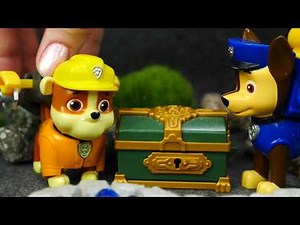 Paw Patrol Toy Play. Marshall and Mighty Pups toys