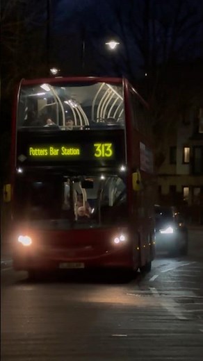 London Bus Route 313 To Potters Bar Station 🇬🇧🚎 | #londonbuses #pottersbar #313 #enfield