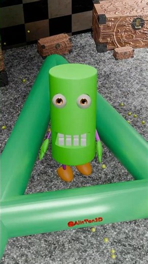Little Monster Panic AAAAAA 🙃🙃 #alinton3d