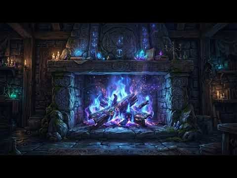 🔥 Relaxing Fireplace 4K 🎄 10 Hours Christmas Yule Log