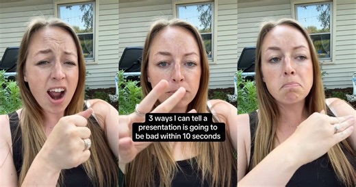 She’s Tired Of Sitting Through Awful Presentation Cliches, And She’s Here To Take a Stand Against Them