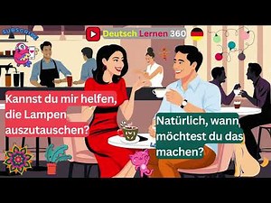 Dialoge auf Deutsch A2 : Wichtige Fragen und Antworten leicht erklärt!