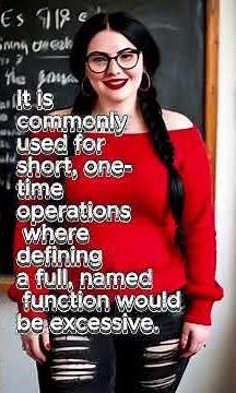 lambda Function: computer science vocab c sharp programming