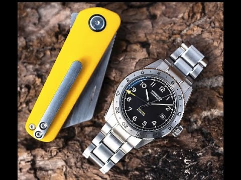 LONGINES SPIRIT ZULU TIME X HODINKEE GMT TITANIUM WATCH LIMITED EDITION