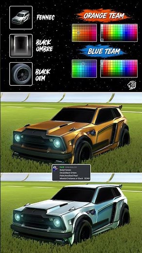 Clean Fennec Designs #rocketleague #rldesigns #rl