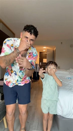 He did it!!! 😍 #shorts #trend #trending #fatherson #son