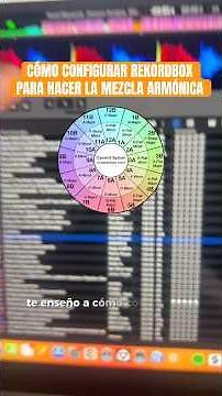 Cómo poner la TONALIDAD en Rekordbox como en Mixed in Key ✅ #mezclaarmonica #tutorialdj #pioneerdj