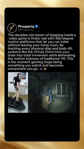 Gaming Just Became a Physical Reality 🎮🏃‍♂️