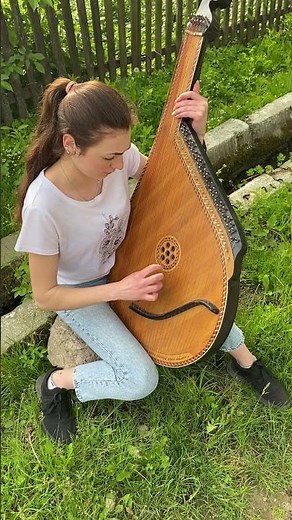 Professional Rare Ukrainian Bandura, 42.5 inch, Folk Musical Instrument, Chromatic String Instrument